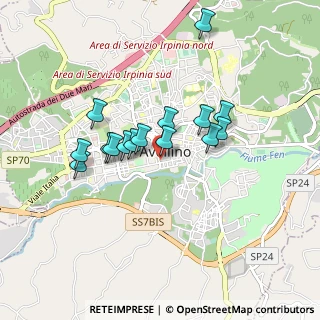 Mappa Via G. Zigarelli, 83100 Avellino AV, Italia (0.78333)
