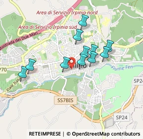 Mappa Via Zigarelli G., 83100 Avellino AV, Italia (0.79727)