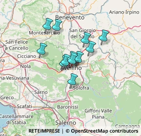 Mappa Via Malta, 83100 Avellino AV, Italia (9.51583)