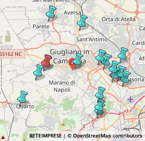 Mappa Via Enrico de Nicola, 80018 Mugnano di Napoli NA, Italia (4.65176)