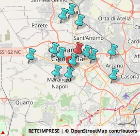 Mappa Via Enrico de Nicola, 80018 Mugnano di Napoli NA, Italia (3.23071)