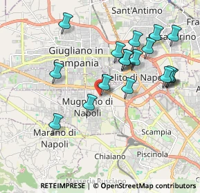 Mappa Mugnano, 80018 Mugnano di Napoli NA, Italia (2.08053)