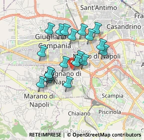 Mappa Mugnano, 80018 Mugnano di Napoli NA, Italia (1.5395)