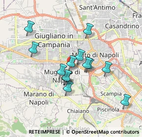 Mappa Mugnano, 80018 Mugnano di Napoli NA, Italia (1.59154)