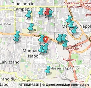 Mappa Mugnano, 80018 Mugnano di Napoli NA, Italia (0.9855)