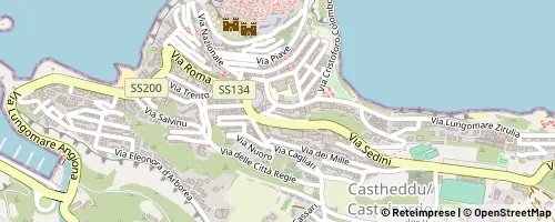 Mappa Castelsardo