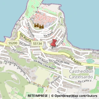 Mappa Via Colombo, 20, 07031 Castelsardo, Sassari (Sardegna)