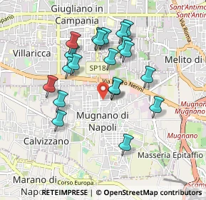 Mappa 80019 Casandrino NA, Italia (0.9145)