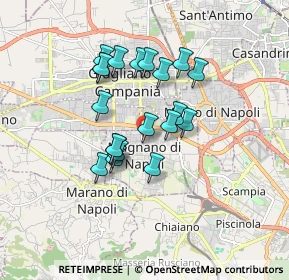 Mappa Via Libertà, 80018 Mugnano di Napoli NA, Italia (1.495)