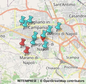 Mappa Via Libertà, 80018 Mugnano di Napoli NA, Italia (1.55)