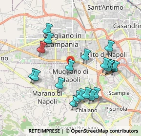 Mappa Via Libertà, 80018 Mugnano di Napoli NA, Italia (2.068)