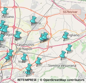 Mappa Via Aquila, 80038 Pomigliano d'Arco NA, Italia (6.0695)