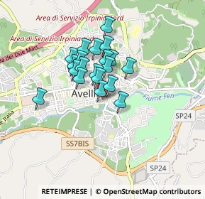 Mappa Via Generale Berardi, 83100 Avellino AV, Italia (0.6495)