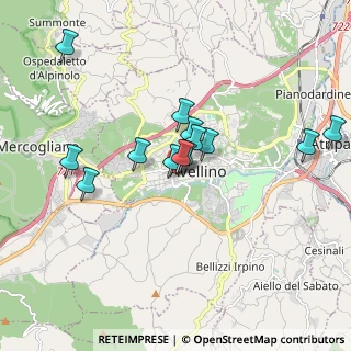 Mappa Via Vincenzo Cotone, 83100 Avellino AV, Italia (1.66923)
