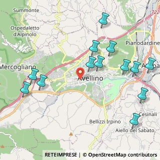 Mappa Via Vincenzo Sellitto, 83100 Avellino AV, Italia (2.66615)