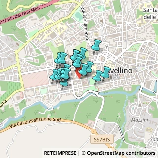 Mappa Via Vincenzo Cotone, 83100 Avellino AV, Italia (0.254)