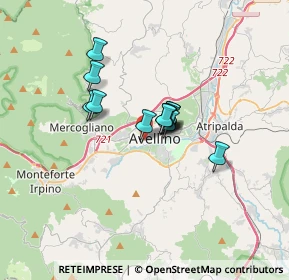 Mappa Via Vincenzo Cotone, 83100 Avellino AV, Italia (2.17077)