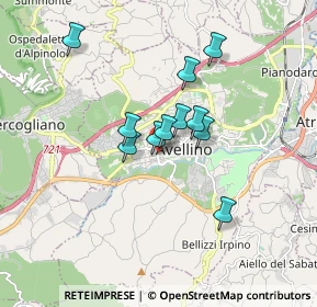 Mappa Via Guido Dorso, 83100 Avellino AV, Italia (1.37636)