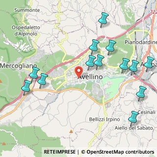 Mappa Via Guido Dorso, 83100 Avellino AV, Italia (2.69846)