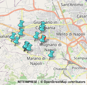 Mappa Via Raffaele Granata, 80018 Mugnano di Napoli NA, Italia (1.81308)