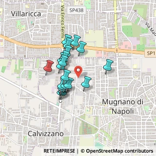 Mappa Via Raffaele Granata, 80018 Mugnano di Napoli NA, Italia (0.3485)