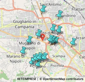 Mappa Circumvallazione Provinciale di Napoli, 80018 Melito di Napoli NA, Italia (1.8515)