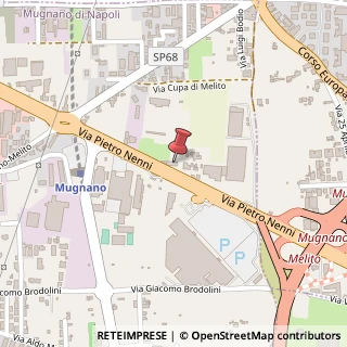 Mappa Via Pietro Nenni, 49, 80018 Mugnano di Napoli, Napoli (Campania)