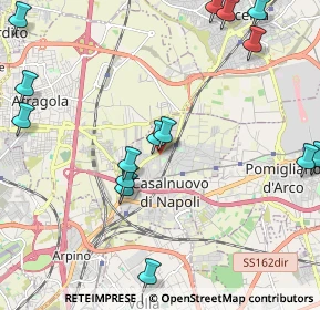 Mappa Vico S. Giacomo, 80013 Casalnuovo di Napoli NA, Italia (2.88133)