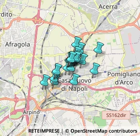 Mappa Via San Giacomo, 80013 Casalnuovo di Napoli NA, Italia (0.839)