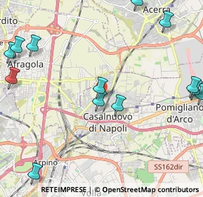 Mappa Vico S. Giacomo, 80013 Casalnuovo di Napoli NA, Italia (3.10769)