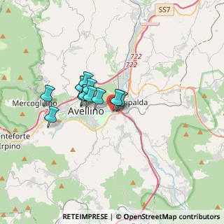 Mappa Via Tufarole, 83042 Atripalda AV, Italia (2.61667)