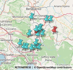 Mappa Contrada Tufarole, 83042 Atripalda AV, Italia (11.62059)