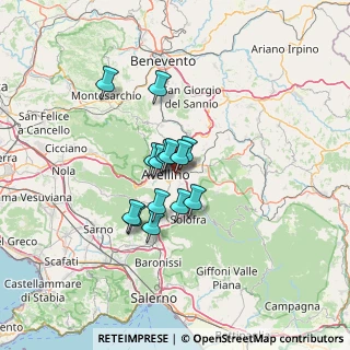 Mappa Contrada Tufarole, 83042 Atripalda AV, Italia (9.53571)