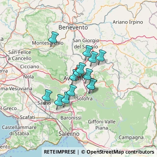 Mappa Contrada Tufarole, 83042 Atripalda AV, Italia (10.03143)