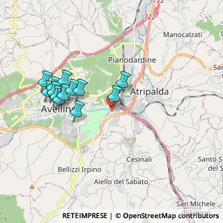 Mappa Via Tufarole, 83042 Atripalda AV, Italia (1.99385)