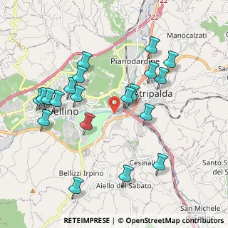 Mappa Contrada Tufarole, 83042 Atripalda AV, Italia (2.2535)