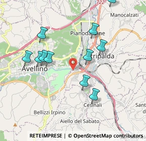 Mappa Via Tufarole, 83042 Atripalda AV, Italia (2.08909)