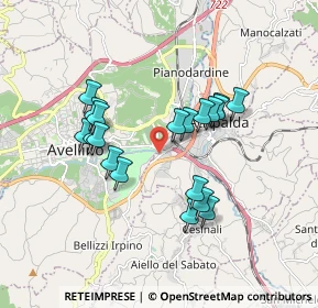 Mappa Contrada Tufarole, 83042 Atripalda AV, Italia (1.66684)