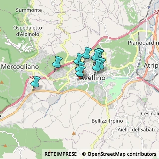 Mappa Via Guglielmo Marconi, 83100 Avellino AV, Italia (1.10273)