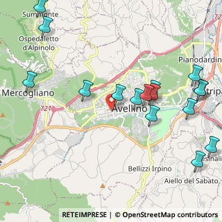 Mappa Via Guglielmo Marconi, 83100 Avellino AV, Italia (2.75938)