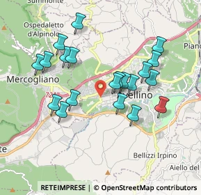 Mappa Via Raffaele Perrottelli, 83100 Avellino AV, Italia (1.87)