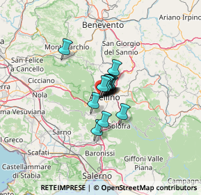 Mappa Via Raffaele Perrottelli, 83100 Avellino AV, Italia (5.61)