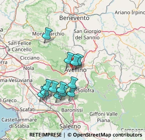 Mappa Via Raffaele Perrottelli, 83100 Avellino AV, Italia (12.88231)