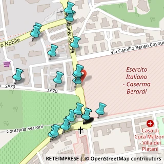 Mappa Via Raffaele Perrottelli, 83100 Avellino AV, Italia (0.12963)