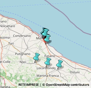 Mappa SS 16, 70043 Monopoli BA, Italia (7.5825)