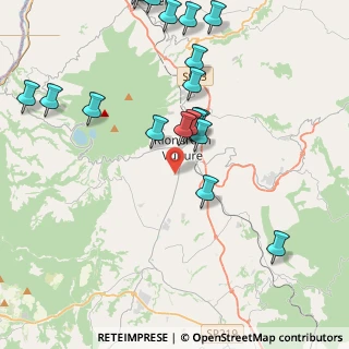 Mappa Via degli Scalpellini, 85028 Rionero In Vulture PZ, Italia (5.426)