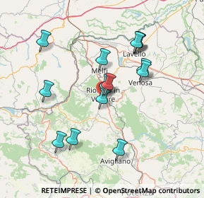 Mappa Via degli Scalpellini, 85028 Rionero In Vulture PZ, Italia (14.68429)