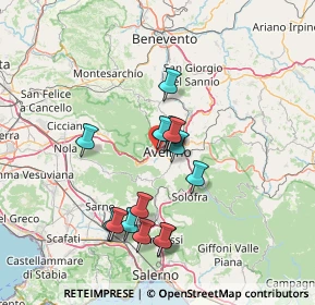 Mappa SP 70, 83100 Avellino AV, Italia (12.976)