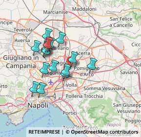 Mappa Via Matilde Serao, 80013 Casalnuovo di Napoli NA, Italia (6.44235)