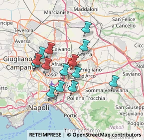 Mappa Via Matilde Serao, 80013 Casalnuovo di Napoli NA, Italia (6.38214)